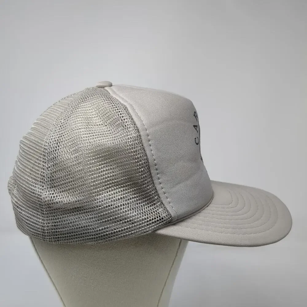 Kenda Trucker Hat Gray One Size Carteret Elks 2235 BPOE Mesh Snapback Foam Front